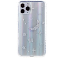 TPU+Glass чохол Aurora Space для Apple iPhone 11 Pro Max (6.5") Місяць