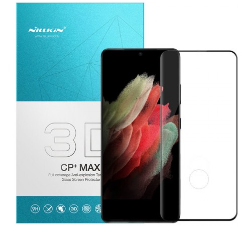 Захисне скло Nillkin (CP+ max 3D) для Samsung Galaxy S21 Ultra Чорний Захисне скло Nillkin (CP+ max 3D) для Samsung Galaxy S21 Ultra Чорний