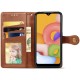 Шкіряний чохол-книжка GETMAN Gallant (PU) для Xiaomi Redmi Note 5 Pro / Note 5 (AI Dual Camera) Коричневий