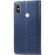 Шкіряний чохол-книжка GETMAN Gallant (PU) для Xiaomi Redmi Note 5 Pro / Note 5 (AI Dual Camera) Синій