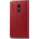Шкіряний чохол-книжка GETMAN Gallant (PU) для Xiaomi Redmi Note 4X / Note 4 (Snapdragon) Червоний
