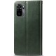 Шкіряний чохол-книжка GETMAN Gallant (PU) для Xiaomi Redmi Note 10 / Note 10s Зелений