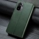 Шкіряний чохол-книжка GETMAN Gallant (PU) для Xiaomi Redmi Note 10 / Note 10s Зелений