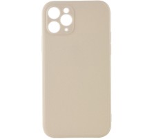 Силіконовий чохол Candy Full Camera для Apple iPhone 11 Pro Max (6.5") Бежевий / Antigue White