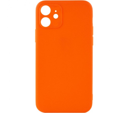 Силіконовий чохол Candy Full Camera для Apple iPhone 12 (6.1") Помаранчевий / Orange Силіконовий чохол Candy Full Camera для Apple iPhone 12 (6.1") Помаранчевий / Orange