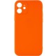 Силіконовий чохол Candy Full Camera для Apple iPhone 12 (6.1") Помаранчевий / Orange