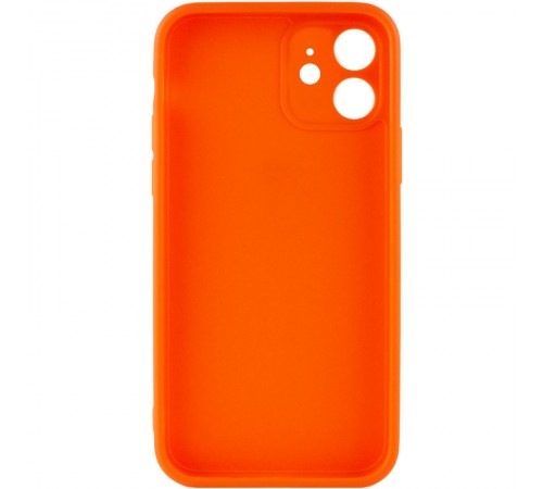 Силіконовий чохол Candy Full Camera для Apple iPhone 12 (6.1") Помаранчевий / Orange Силіконовий чохол Candy Full Camera для Apple iPhone 12 (6.1") Помаранчевий / Orange