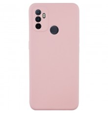 Силіконовий чохол Candy Full Camera для Oppo A53 / A32 / A33 Рожевий / Pink Sand