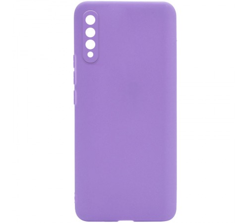 Силіконовий чохол Candy Full Camera для Samsung Galaxy A50 (A505F) / A50s / A30s Бузковий / Dasheen