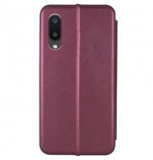 Шкіряний чохол-книжка Classy для ZTE Blade A5 (2020) Бордовий