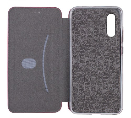 Шкіряний чохол-книжка Classy для ZTE Blade A5 (2020) Бордовий