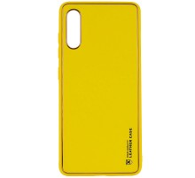 Шкіряний чохол Xshield для Samsung Galaxy A50 (A505F) / A50s / A30s Жовтий / Yellow