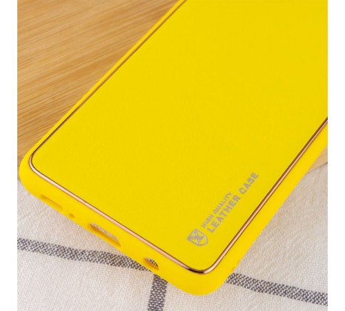Шкіряний чохол Xshield для Samsung Galaxy A50 (A505F) / A50s / A30s Жовтий / Yellow Шкіряний чохол Xshield для Samsung Galaxy A50 (A505F) / A50s / A30s Жовтий / Yellow