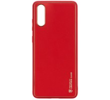Шкіряний чохол Xshield для Samsung Galaxy A50 (A505F) / A50s / A30s Червоний / Red