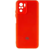 Чохол Silicone Cover My Color Full Camera (A) для Xiaomi Redmi Note 10 / Note 10s Червоний / Red