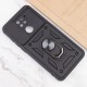 Ударостійкий чохол Camshield Serge Ring для Xiaomi Redmi Note 9 / Redmi 10X Чорний (горизонт. шторка)