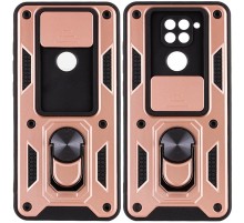 Ударостійкий чохол Camshield Serge Ring для Xiaomi Redmi Note 9 / Redmi 10X Rose Gold