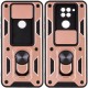 Ударостійкий чохол Camshield Serge Ring для Xiaomi Redmi Note 9 / Redmi 10X Rose Gold