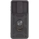 Ударостійкий чохол Camshield Serge Ring для Xiaomi Redmi Note 9s / Note 9 Pro / 9 Pro Max Чорний (горизонт. шторка)