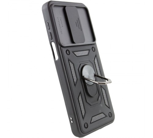 Ударостійкий чохол Camshield Serge Ring для Xiaomi Redmi Note 9s / Note 9 Pro / 9 Pro Max Чорний (горизонт. шторка) Ударостійкий чохол Camshield Serge Ring для Xiaomi Redmi Note 9s / Note 9 Pro / 9 Pro Max Чорний (горизонт. шторка)