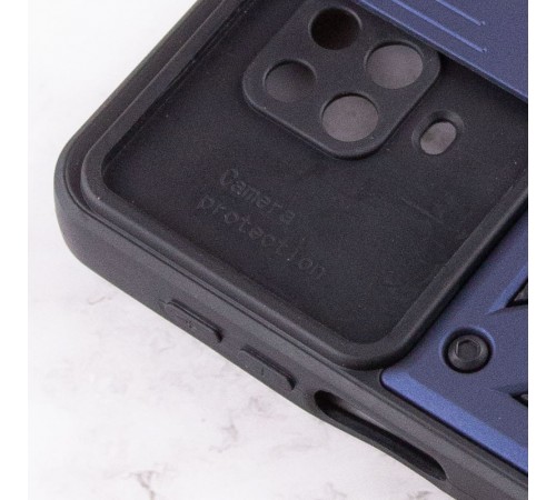 Ударостійкий чохол Camshield Serge Ring для Xiaomi Redmi Note 9s / Note 9 Pro / 9 Pro Max Синій (горизонт. шторка) Ударостійкий чохол Camshield Serge Ring для Xiaomi Redmi Note 9s / Note 9 Pro / 9 Pro Max Синій (горизонт. шторка)