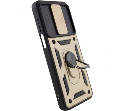 Ударостійкий чохол Camshield Serge Ring для Xiaomi Redmi Note 9s / Note 9 Pro / 9 Pro Max Золотий (горизонт. шторка) Ударостійкий чохол Camshield Serge Ring для Xiaomi Redmi Note 9s / Note 9 Pro / 9 Pro Max Золотий (горизонт. шторка)