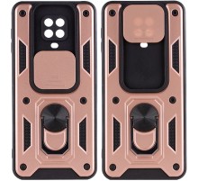 Ударостійкий чохол Camshield Serge Ring для Xiaomi Redmi Note 9s / Note 9 Pro / 9 Pro Max Rose Gold