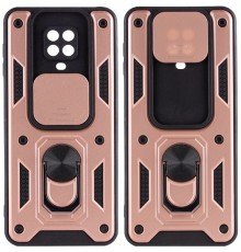 Ударостійкий чохол Camshield Serge Ring для Xiaomi Redmi Note 9s / Note 9 Pro / 9 Pro Max Rose Gold