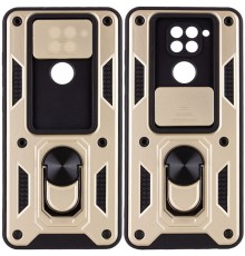 Ударостійкий чохол Camshield Serge Ring для Xiaomi Redmi Note 9s / Note 9 Pro / 9 Pro Max Золотий
