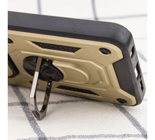 Ударостійкий чохол Camshield Serge Ring для Xiaomi Redmi Note 9s / Note 9 Pro / 9 Pro Max Золотий Ударостійкий чохол Camshield Serge Ring для Xiaomi Redmi Note 9s / Note 9 Pro / 9 Pro Max Золотий