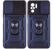 Ударостійкий чохол Camshield Serge Ring для Xiaomi Redmi Note 10 / Note 10s / Poco M5s Синій