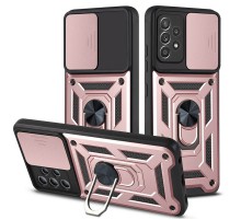 Ударостійкий чохол Camshield Serge Ring для Samsung Galaxy A52 4G / A52 5G / A52s Rose Gold