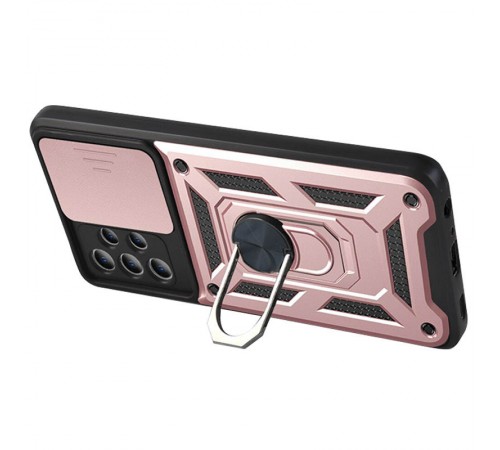 Ударостійкий чохол Camshield Serge Ring для Samsung Galaxy A52 4G / A52 5G / A52s Rose Gold Ударостійкий чохол Camshield Serge Ring для Samsung Galaxy A52 4G / A52 5G / A52s Rose Gold