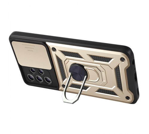 Ударостійкий чохол Camshield Serge Ring для Samsung Galaxy A52 4G / A52 5G / A52s Золотий Ударостійкий чохол Camshield Serge Ring для Samsung Galaxy A52 4G / A52 5G / A52s Золотий
