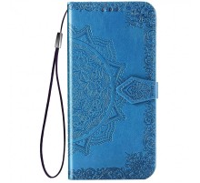 Шкіряний чохол (книжка) Art Case з візитницею для TECNO POP 4 Синій