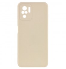 Силіконовий чохол Candy Full Camera для Xiaomi Redmi Note 10 / Note 10s Бежевий / Antique White