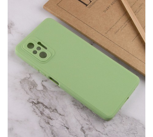 Силіконовий чохол Candy Full Camera для Xiaomi Redmi Note 10 Pro / 10 Pro Max Фісташковий Силіконовий чохол Candy Full Camera для Xiaomi Redmi Note 10 Pro / 10 Pro Max Фісташковий