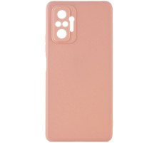 Силіконовий чохол Candy Full Camera для Xiaomi Redmi Note 10 Pro / 10 Pro Max Рожевий / Pink Sand
