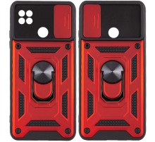 Ударостійкий чохол Camshield Serge Ring для Xiaomi Redmi 9C / Redmi 10A Червоний