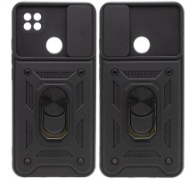 Ударостійкий чохол Camshield Serge Ring для Xiaomi Redmi 9C / Redmi 10A Чорний