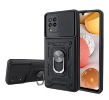 Ударостійкий чохол Camshield Serge Ring для Samsung Galaxy A22 4G / M32 Чорний