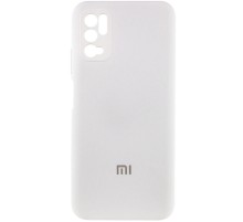 Чохол Silicone Cover Full Camera (AA) для Xiaomi Redmi Note 10 5G / Poco M3 Pro Білий / White