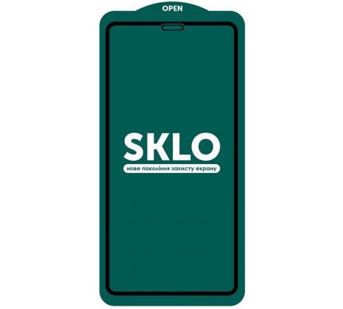 Захисне скло SKLO 5D для Apple iPhone 13 / 13 Pro / 14 / 16e (6.1") Чорний Захисне скло SKLO 5D для Apple iPhone 13 / 13 Pro / 14 / 16e (6.1") Чорний