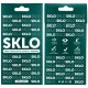 Захисне скло SKLO 5D для Apple iPhone 13 / 13 Pro / 14 / 16e (6.1") Чорний