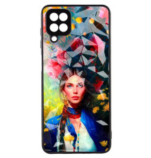 TPU+PC чохол Prisma Ladies для Samsung Galaxy A22 4G Peonies