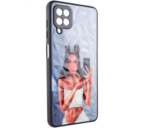 TPU+PC чохол Prisma Ladies для Samsung Galaxy A22 4G Black in White TPU+PC чохол Prisma Ladies для Samsung Galaxy A22 4G Black in White