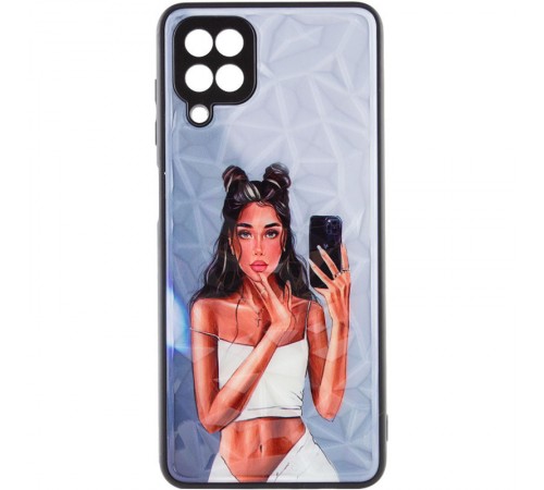 TPU+PC чохол Prisma Ladies для Samsung Galaxy A22 4G Black in White TPU+PC чохол Prisma Ladies для Samsung Galaxy A22 4G Black in White