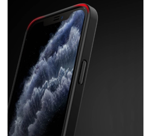 TPU+PC чохол Metal Buttons для Apple iPhone 13 mini (5.4") Чорний / Black