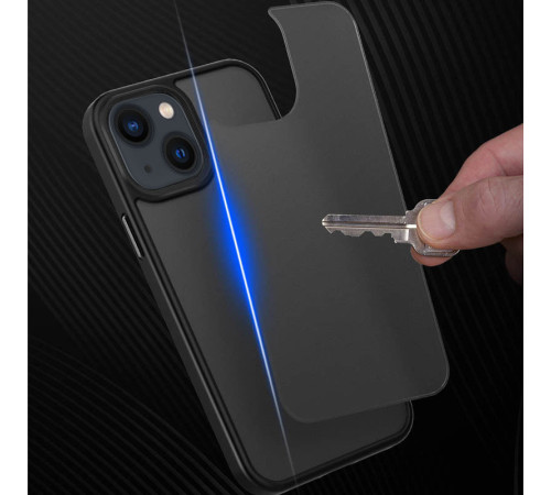 TPU+PC чохол Metal Buttons для Apple iPhone 13 mini (5.4") Чорний / Black