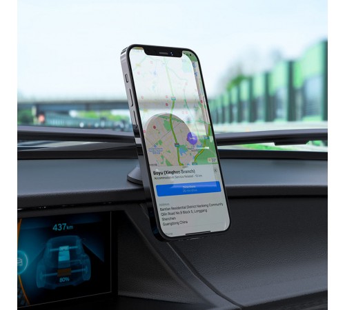 Автотримач Hoco CA79 магнітний Чорний Автотримач Hoco CA79 магнітний Чорний